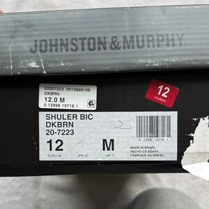 Johnston & Murphy Shuler Bic in Dark Brown